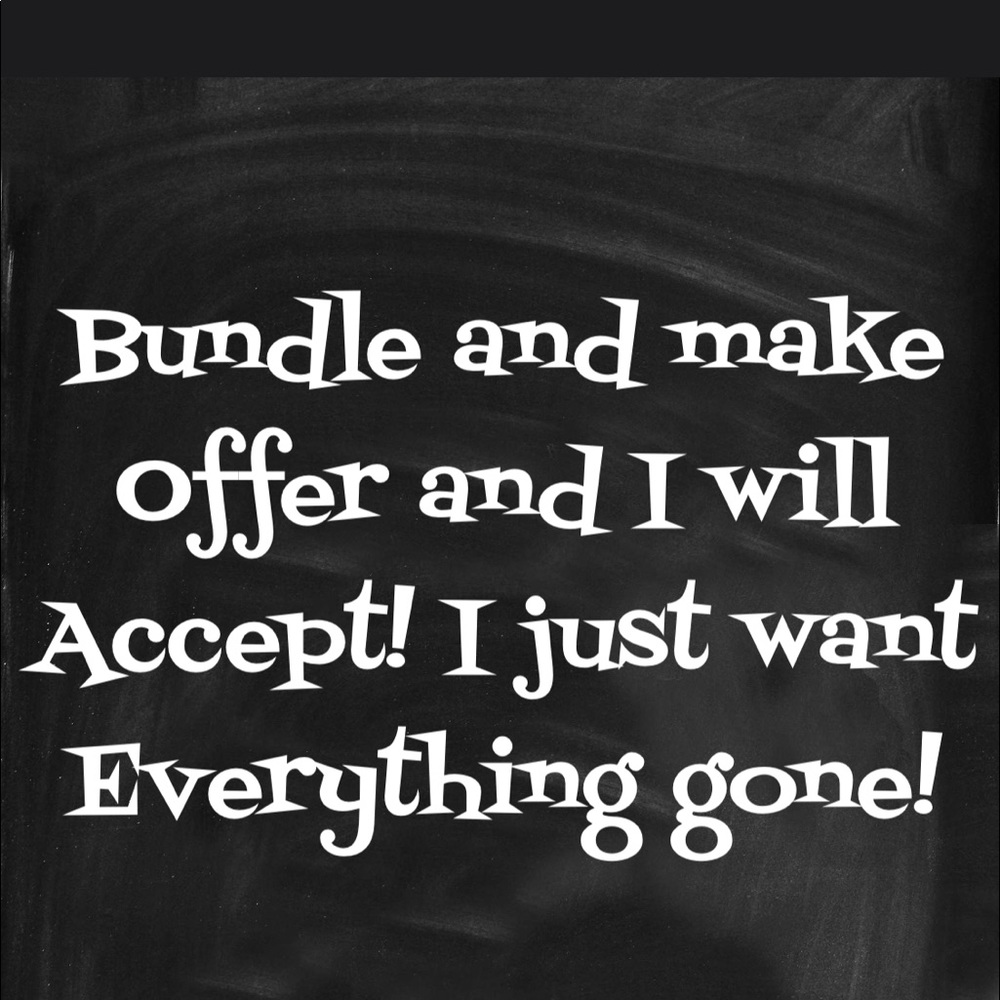 Wanting everything gone!! Bundle and make offer!!